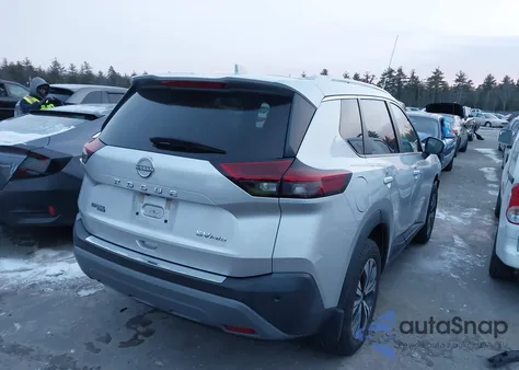 2022 Nissan Rogue Sv Intelligent Awd z USA, uszkodzony, nr VIN 5N1BT3BB0NC684968